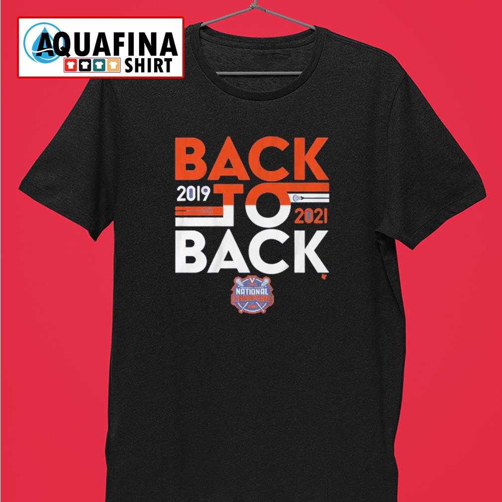 Uva Lacrosse Back To Back Champs Shirt Aquafinashirt