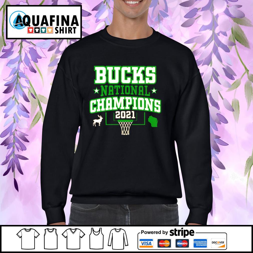 Bucks National Champions NBA 2021 shirt - Aquafinashirt