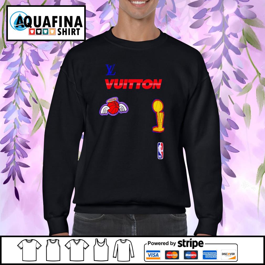 Louis Vuitton White NBA Basketball Shirt, hoodie, sweater, long