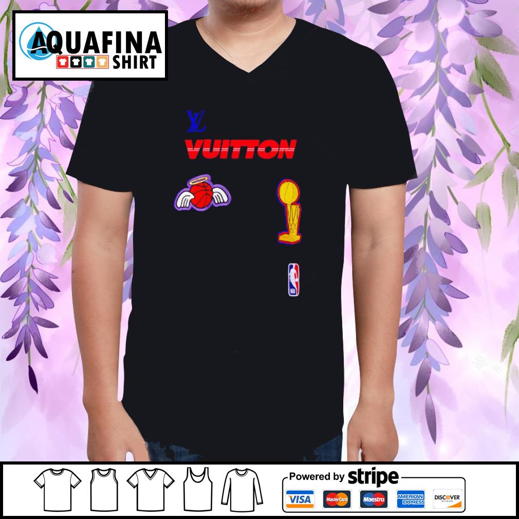 Louis Vuitton White Cotton NBA Short Sleeve T-Shirt S Louis Vuitton