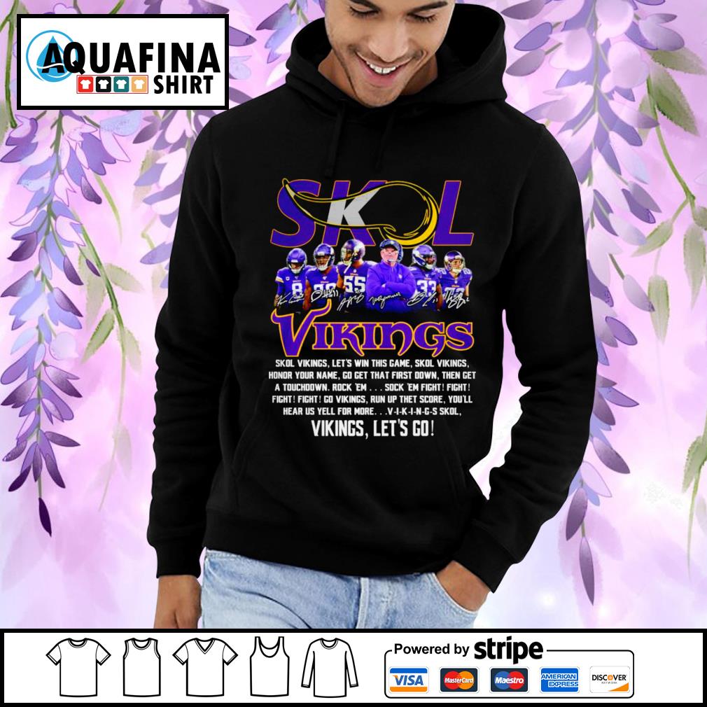 Minnesota Vikings Let's Skol on Shirt, hoodie, sweater, long