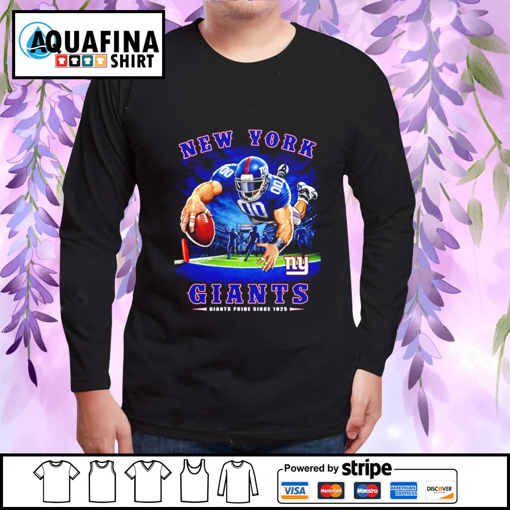 New York Giants Pride since 1925 vintage shirt, hoodie, sweater, long sleeve  and tank top