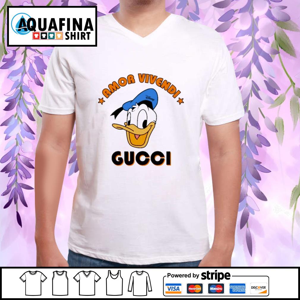 Gucci Donald Duck Amor Vivendi shirt, hoodie, sweater, long sleeve and tank  top