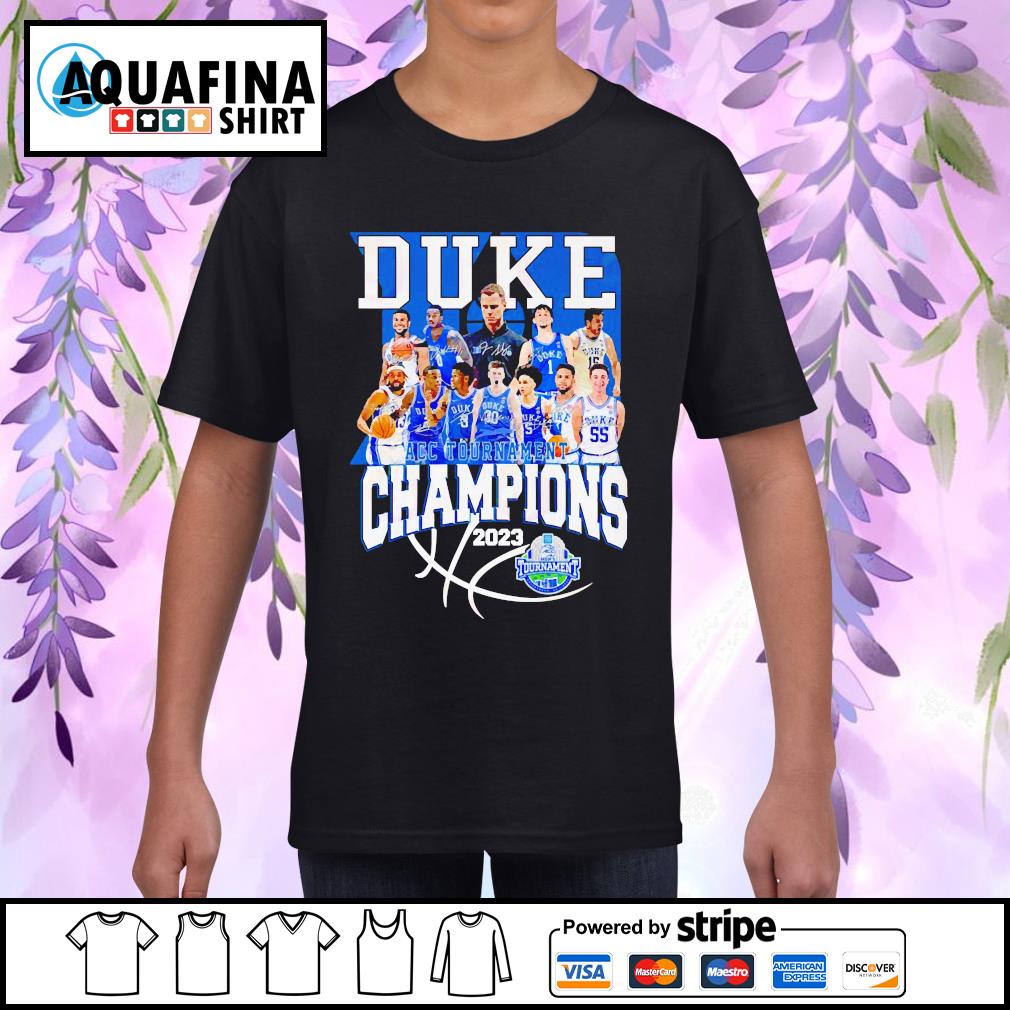 Duke Champions 2023 Tournament signature t-shirt