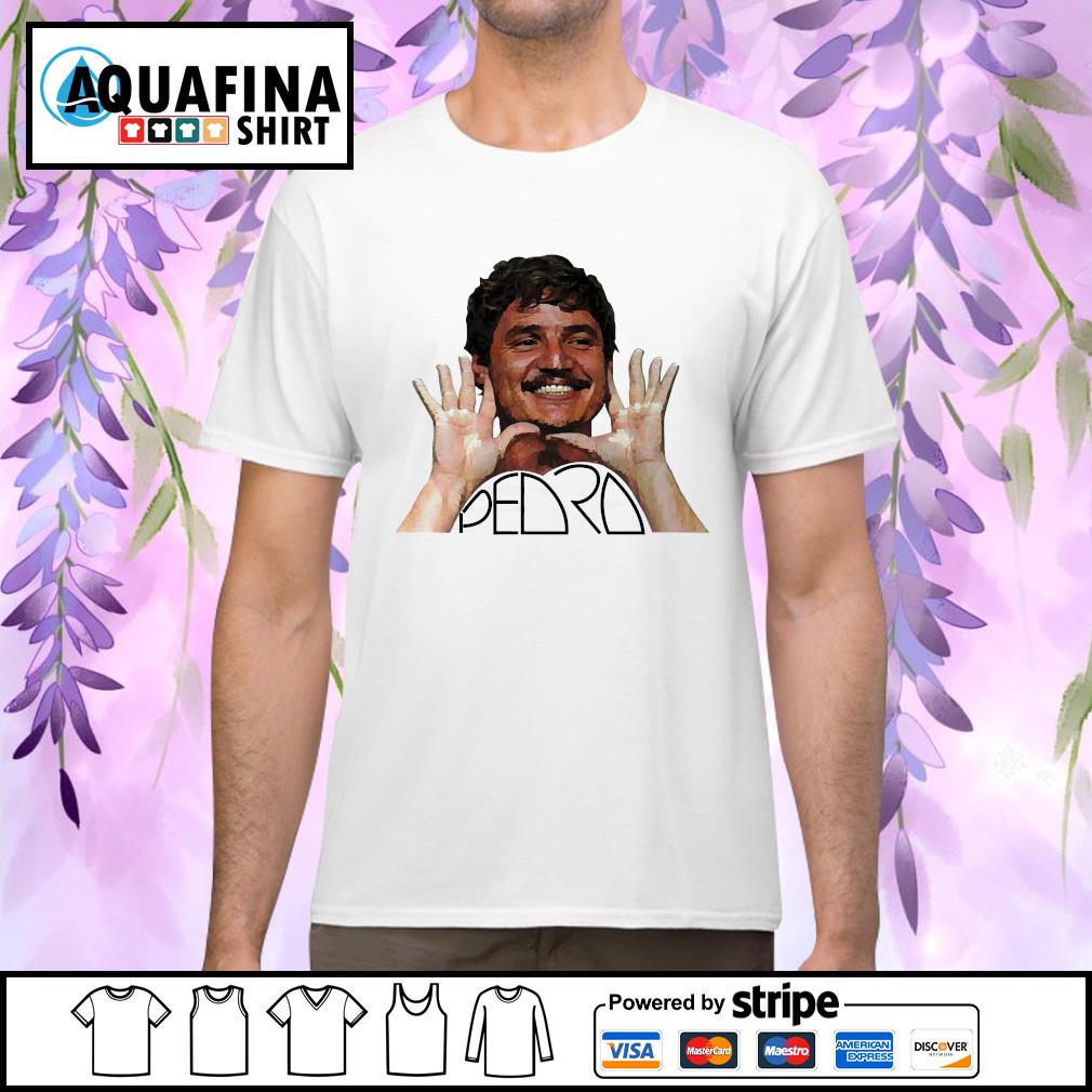Funny Pedro Pascal On interview shirt