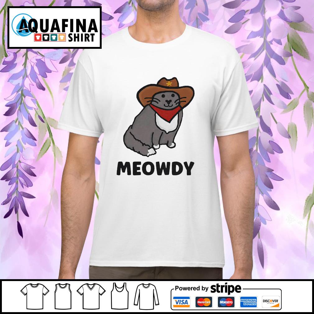 Meowdy Cowboy cat shirt