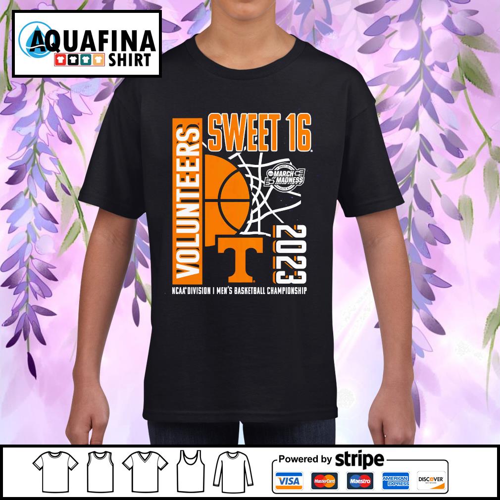 Tennessee Volunteers 2023 NCAA Men's Basketball Tournament March Madness Sweet 16 shirt