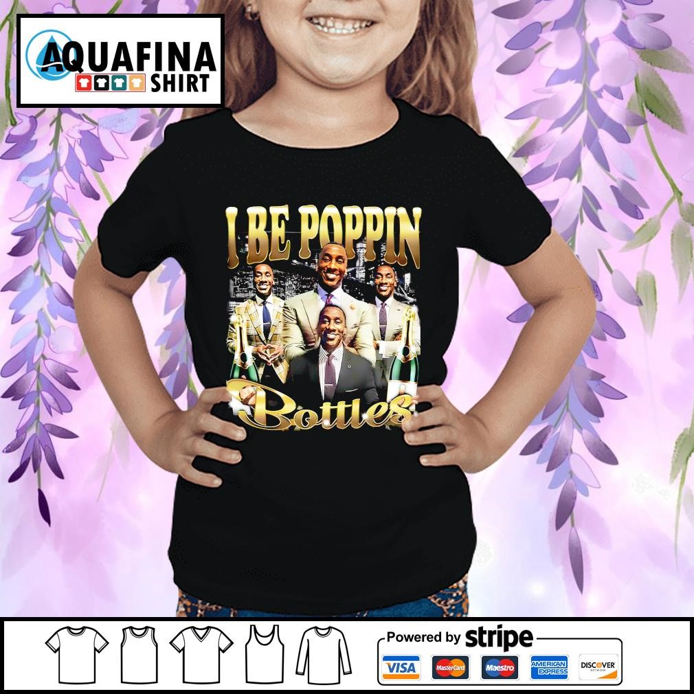 Nouvette Shannon Sharpe I Be Poppin Bottles Shirt