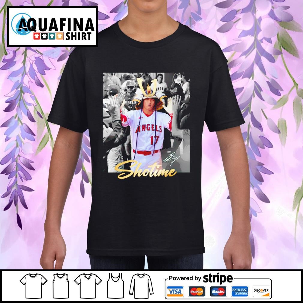 Los Angeles Angels Shohei Ohtani samurai warrior shotime shirt