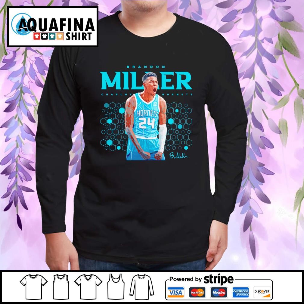 Brandon Miller Charlotte Hornets signature 2023 shirt, hoodie