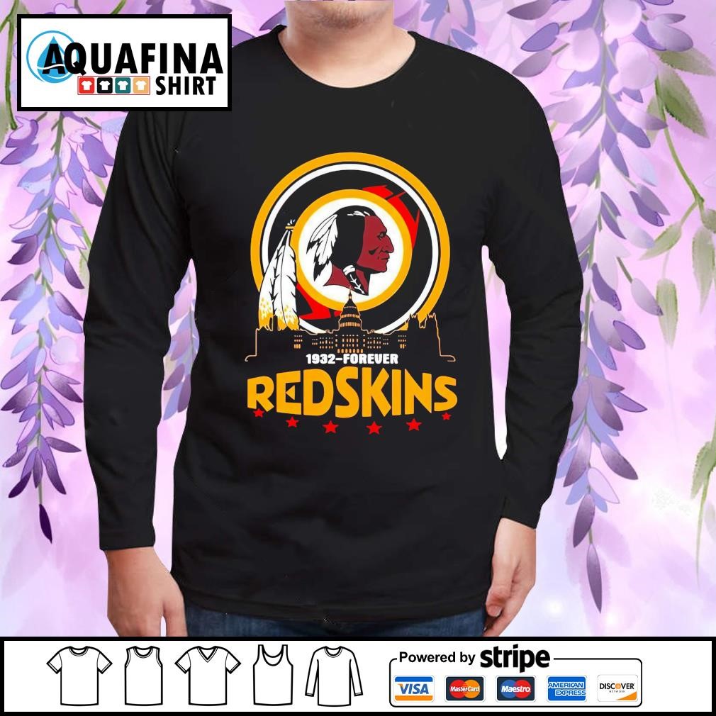 Washington Redskins 1932-forever skyline shirt, hoodie, sweater