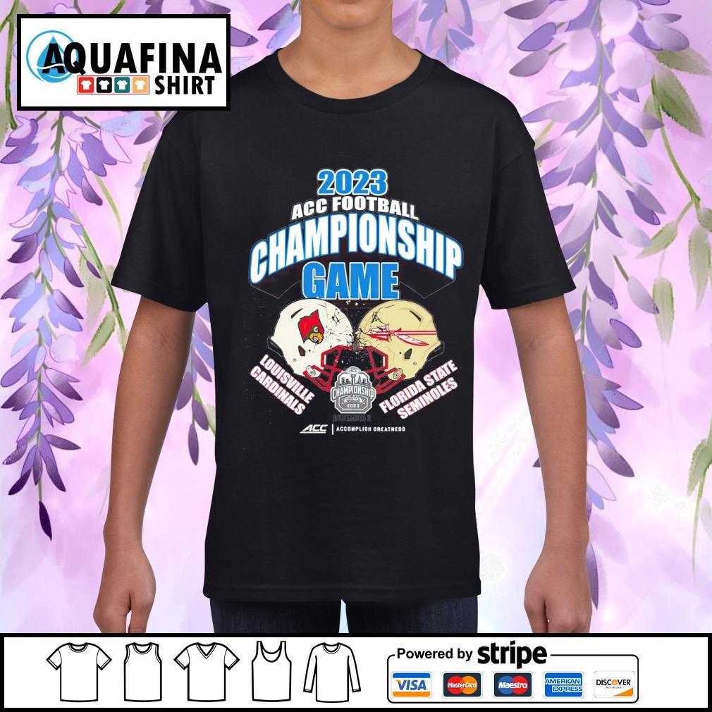 Louisville Cardinals Vs Florida State Seminoles Cardinals 2023 Acc Football  Championship shirt - Aquafinashirt
