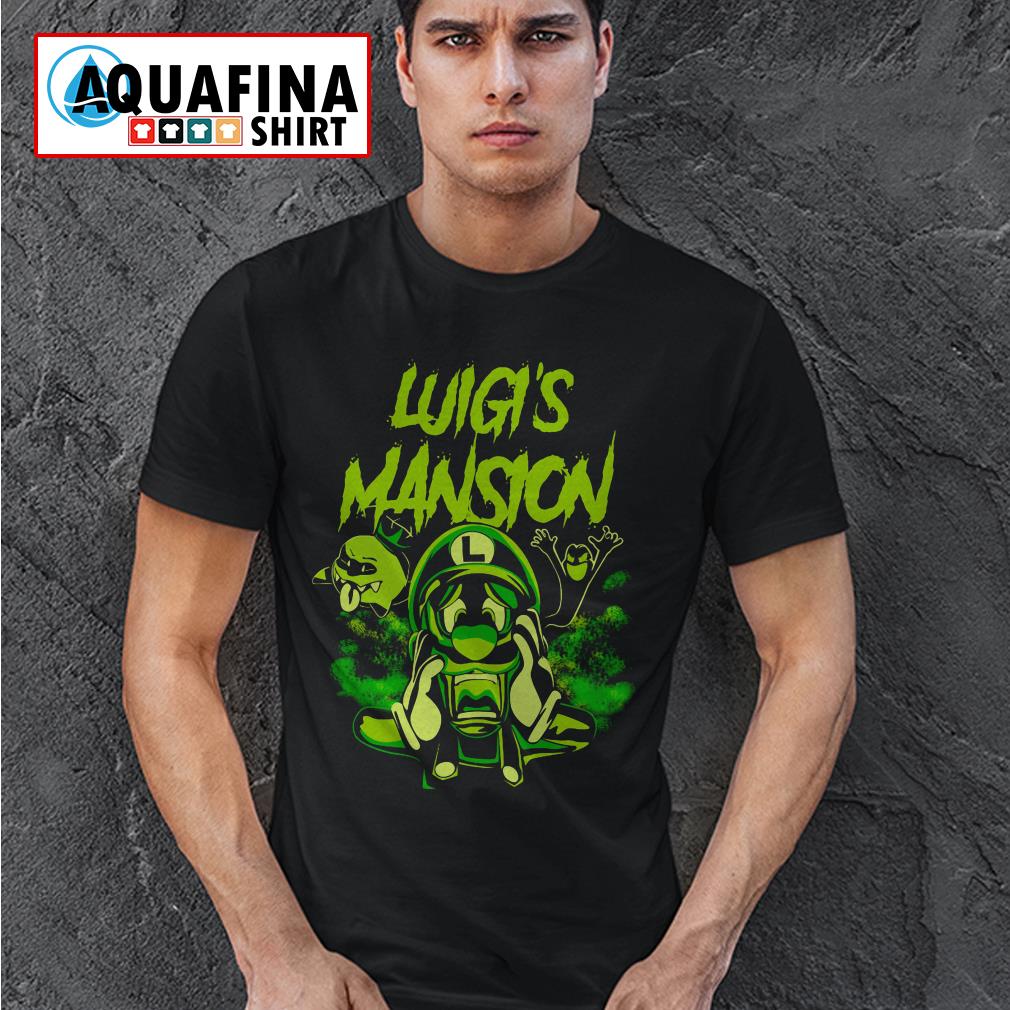 luigi's mansion shirt