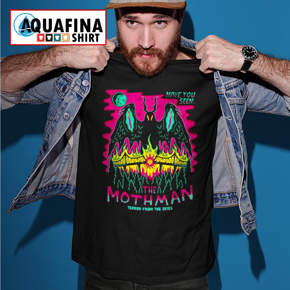 mothman terror from the skies shirt