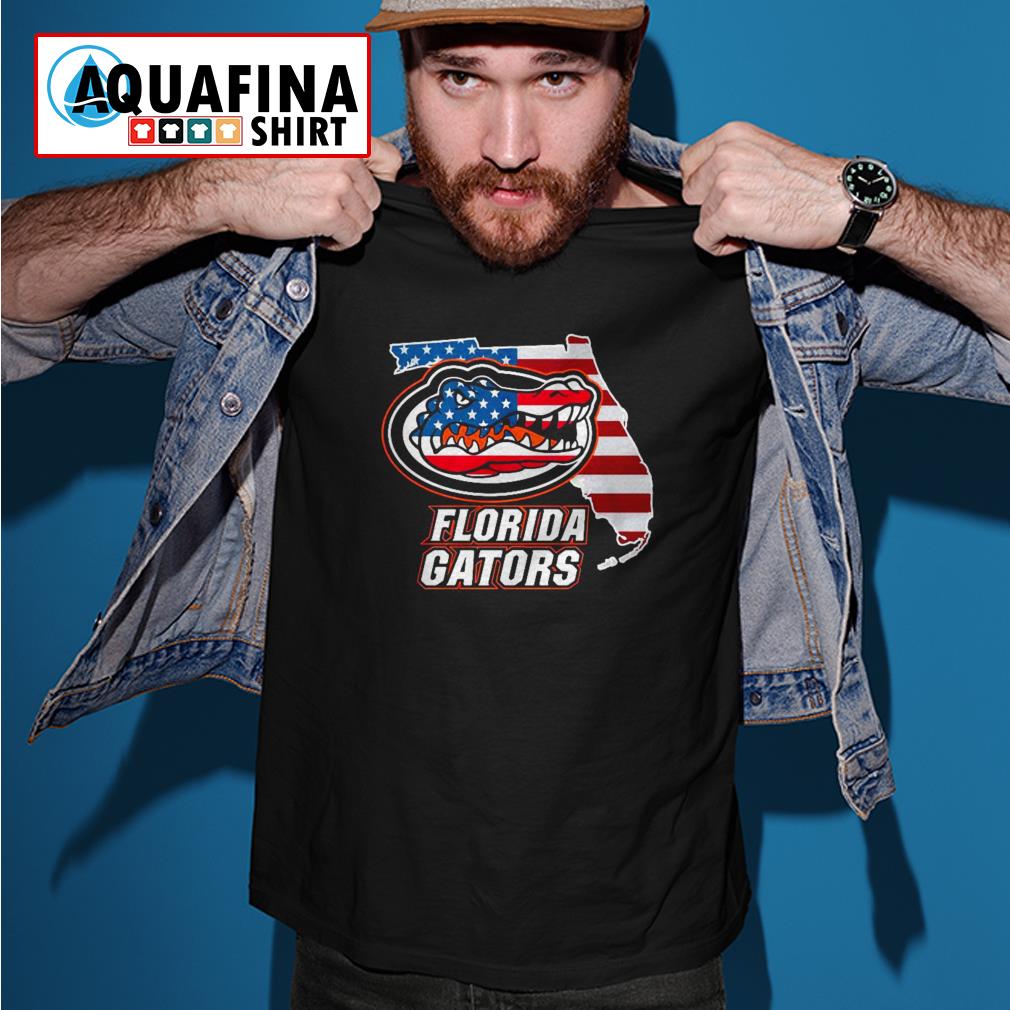 florida gators american flag shirt